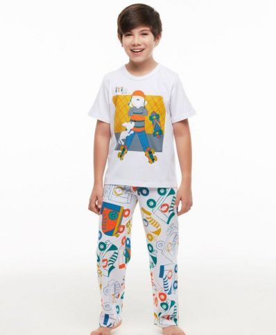 pijama masculino calça e camiseta manga curta