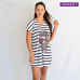 CAMISOLA ESTAMPADA DE LISTRAS 