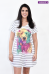 CAMISOLA ESTAMPADA DE LISTRAS 