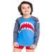 BLUSA DE PROTECAO UV50 BABY SHARK
