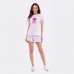 SHORTDOLL FEMININO VEGGI MANGA CURTA GATO ROSA