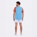 PIJAMA MASCULINO VEGGI MANGA CURTA AZUL MARROM LISTRADO
