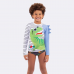 BLUSA MASCULINA INFANTIL VEGGI PROTEÇÃO UV DINO