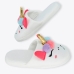 PANTUFA UNICÓRNIO BRANCA - ZONA CRIATIVA