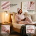PIJAMA FEMININO MACAC&Atilde;O LONGO ROSA ESTRELAS - HIPER TEXTIL