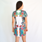 CAMISOLA ESTAMPADA DE AVES 