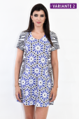 CAMISOLA ESTAMPA GEOMETRICA
