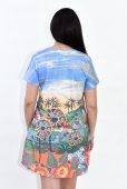 CAMISOLA COM ESTAMPA DE PAISAGEM 