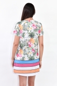 CAMISOLA ESTAMPA TROPICAL