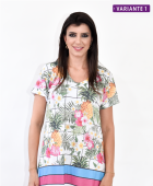 CAMISOLA ESTAMPA TROPICAL