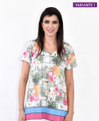 CAMISOLA ESTAMPA TROPICAL