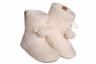 PANTUFA INFANTIL BOTINHA PELO POMPOM