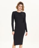 CAMISOLA DRESS MANGA LONGA PRETA