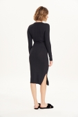 CAMISOLA DRESS MANGA LONGA PRETA