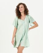 CAMISOLA COR COM AMOR DE MANGA CURTA FLORZINHA ABT