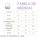 PIJAMA FEMININO INVERNO PLUS SIZE PRETO/LISTRADO