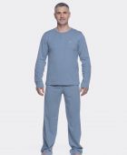 PIJAMA MASCULINO INVERNO PLUS SIZE SONHART COM BOTÕES ALGODÃO FAMILIA VERDE