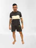 PIJAMA MASCULINO MANGA CURTA VISCOLYCRA GRAFITE COM BOLSO - YUME