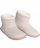 BOTINHA FEMININA COR COM AMOR PLUSH ROSA