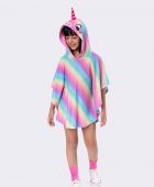 ROUPÃO FEMININO VEGGI INFANTIL UNICORNIO