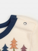 PIJAMA MASCULINO INFANTIL SONHART MANGA LONGA EM PLUSH CREME
