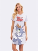 CAMISOLA FEMININO VEGGI MANGA CURTA TOM E JERRY MESCLA