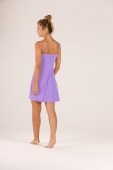 CAMISOLA FEMININA COR COM AMOR ALÇA LIGANETE LILAS