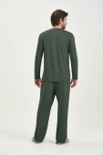 PIJAMA MASCULINO LONGO CLASSICO COR COM AMOR