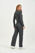 PIJAMA FEMININO LONGO CANELADO COR COM AMOR