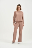 PIJAMA FEMININO MOLRTINHO PANTALONA COR COM AMOR