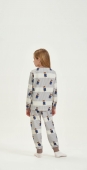 PIJAMA JUVENIL FEMININO MOLETINHO URSO