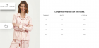 PIJAMA FEMININO ADULTO COM ABERTURA DETALHES EM TALHER COR COM AMOR