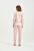 PIJAMA FEMININO ADULTO MOLETINHO DETALHE TALHERES COR COM AMOR