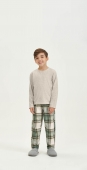 PIJAMA INFANTIL MASCULINO XADREZ COR COM AMOR