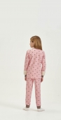 PIJAMA FEMININO INFANTIL MOLETINHO CORAÇÃO