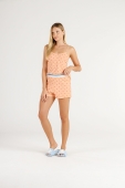 PIJAMA FEMININO ALÇA COM SHORTS ESTRELAS COR COM AMOR