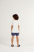 PIJAMA MASCULINO INFANTIL MANGA CURTA COM BERMUDA BEST BUDS COR COM AMOR