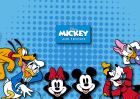MEIA DISNEY VERMELHA MICKEY CANO MÉDIO - TRIFIL
