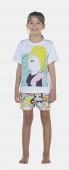 PIJAMA FEMININO INFANTIL MANGA CURTA E SHORT - SONHART