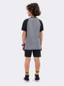 PIJAMA MASCULINO INFANTIL CURTO BATMAN COM MÁSCARA - VEGGI