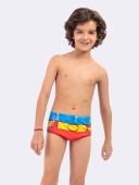 SUNGA INFANTIL SUPER HOMEM PROTEÇÃO UV 50+ - VEGGI