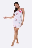 CAMISOLA FEMININA DE ALÇA ROBÔ ROSA - BOCEJINHO