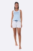 PIJAMA FEMININO REGATA E SHORT BEAUTIFUL - BOCEJINHO