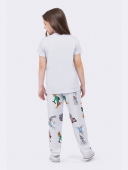 PIJAMA FEMININO INFANTIL MANGA CURTA E CALÇA LOONES TUNES - VEGGI