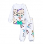 PIJAMA LONGO BABY UNISEX CANELADO LOONE TUNES - VEGGI