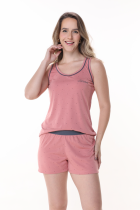 PIJAMA FEMININO REGATA ROSÉ DREAM - CONTEMPORÂNEA