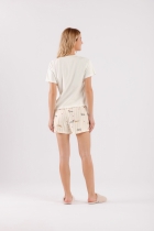 PIJAMA FEMININO CURTO CACHORROS - COR COM AMOR