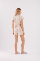 PIJAMA FEMININO CURTO XADREX - COR COM AMOR