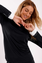 PIJAMA FEMININO LONGO LIGANETE - COR COM AMOR