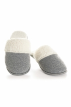 PANTUFA FEMININA PLUSH MESCLA - COR COM AMOR